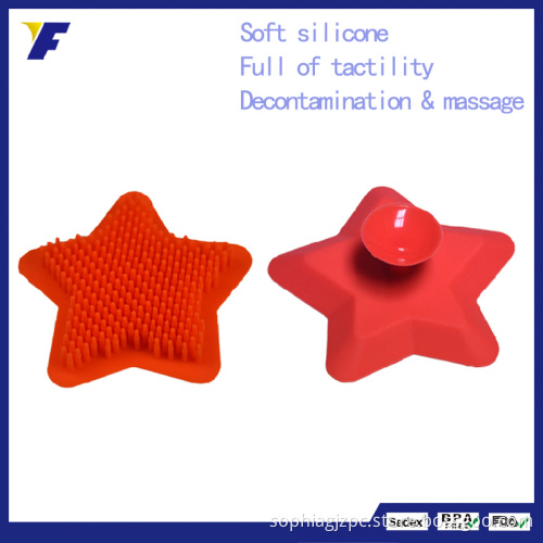 Healthy Massage BPA Free Silicone Body Bath Brush